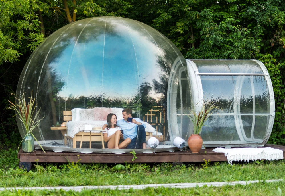 clear bubble house tent